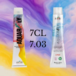Aquarely - Přírodní blond teplá 7CL