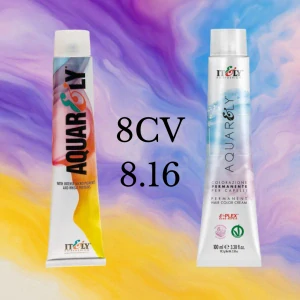 Aquarely - Popelavá fialová - světlá blond 8CV