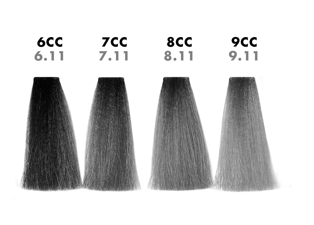 Aquarely - Popelavá intenzivní tmavá blond 6CC