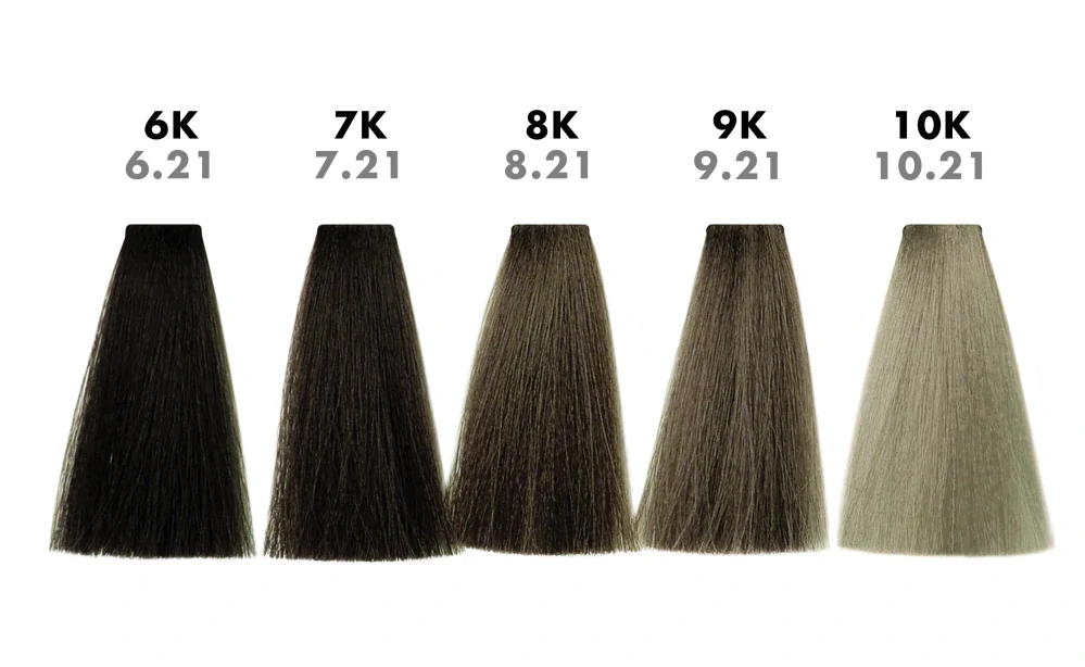 Aquarely - Kouřové - velmi světlá blond 9K